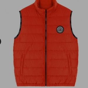 Coats | Medusa Red Puffer Vest | Poshmark